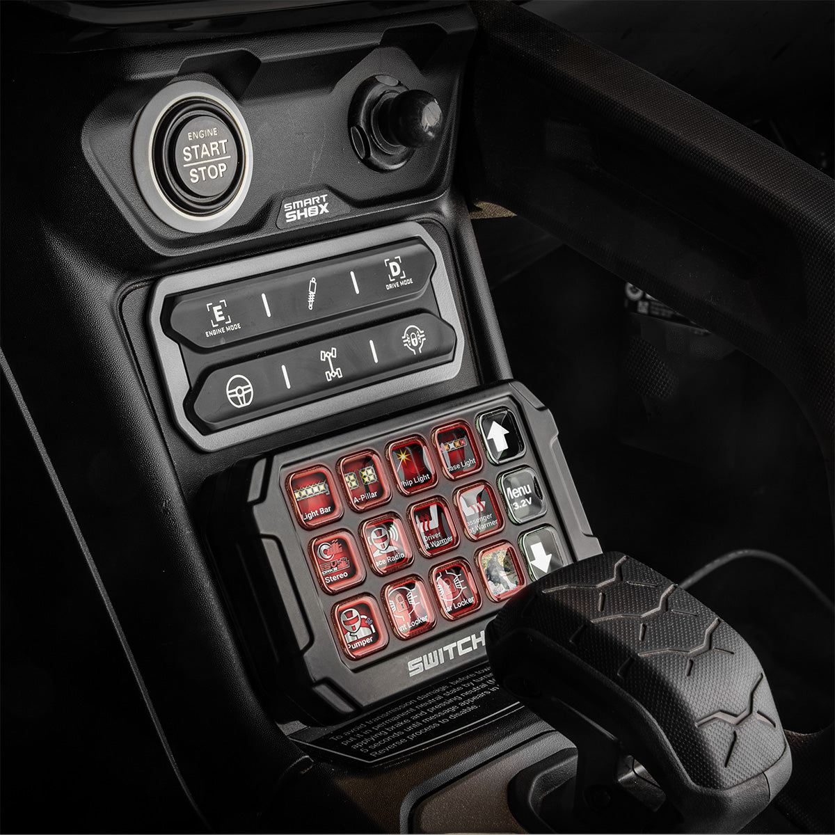 2024-2026 CanAm® Maverick R SWITCH Works Alpha12 Mounting Kit