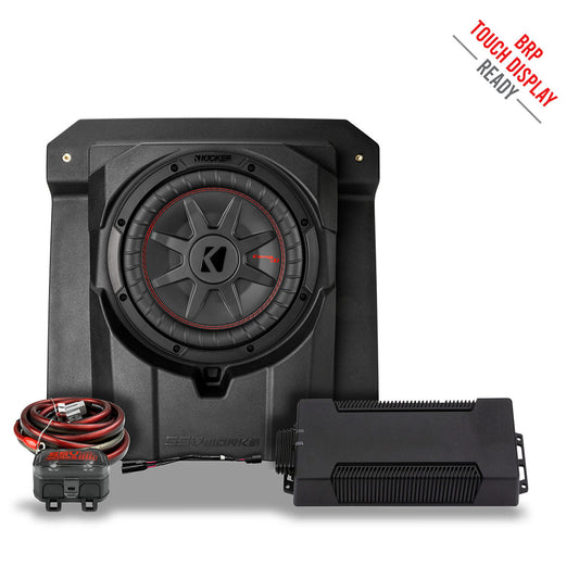 2024-2026 CanAm® Maverick R Front Under-Seat 850watt 10" Subwoofer Add-On for Factory JL® System