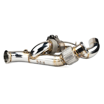 RPM Can-Am Maverick R 3" E-Valve Mid Pipe / Electronic Dump Valve
