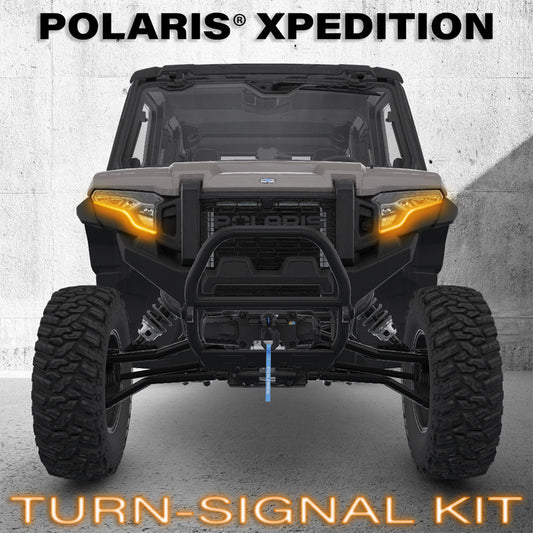 Turn-Signal Plug-&-Play Kit | 2024-2026 Polaris Xpedition | Sequential Front LED Lights w/Taillight Integration