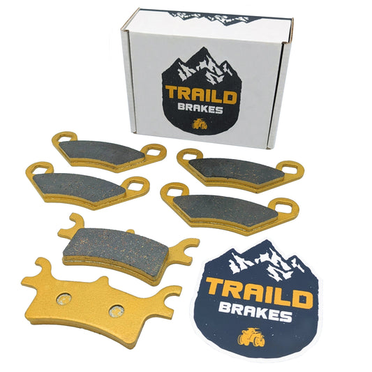 Polaris Sportsman 400/450/500/600/700/800 2002-2014 Ceramic Brake pad Set