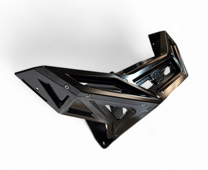2022-2026 Polaris RZR Pro R, Pro S, Turbo R Machined Billet Front Winch Bumper (Black Anodize)