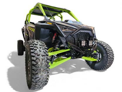 2022-2026 Polaris RZR Pro R, Pro S, Turbo R Machined Billet Front Winch Bumper (Black Anodize)