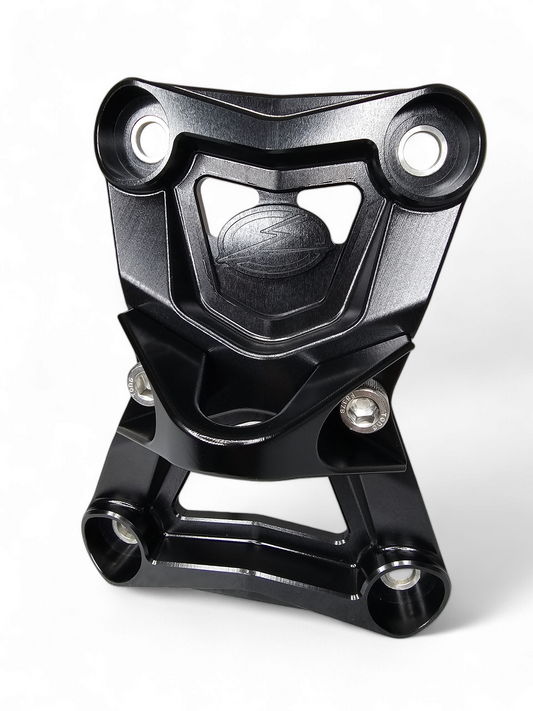 2022-2026 Polaris RZR Turbo R/Pro R Radius Rod Plate with Tow Hook Black