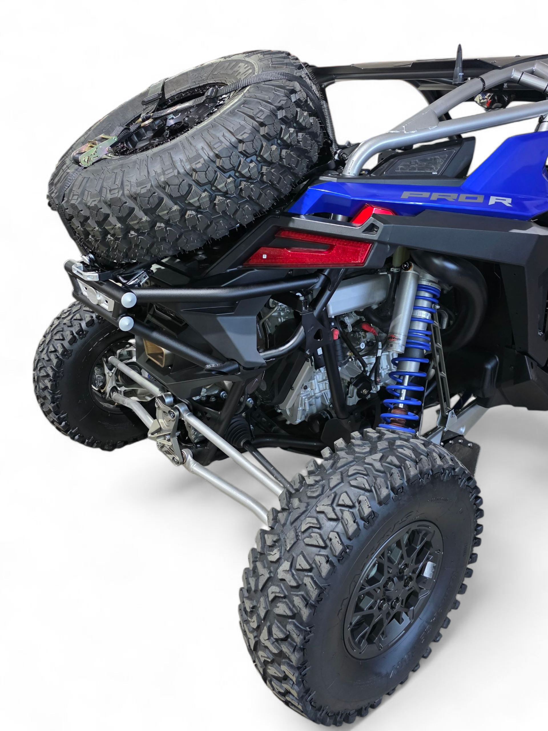 Pro R Rear Steering Kit 2022+ Polaris RZR Pro R Amp Rear Tire Rack Rear Bumper Combo – AtomikUTV