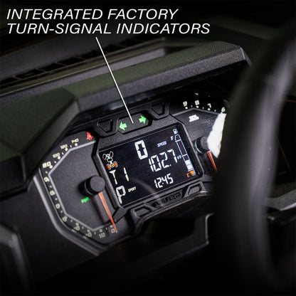 SWITCH Works Tango2 Polaris Xpedition street legal turn signal kit with integrated factory turn-signal indicators 