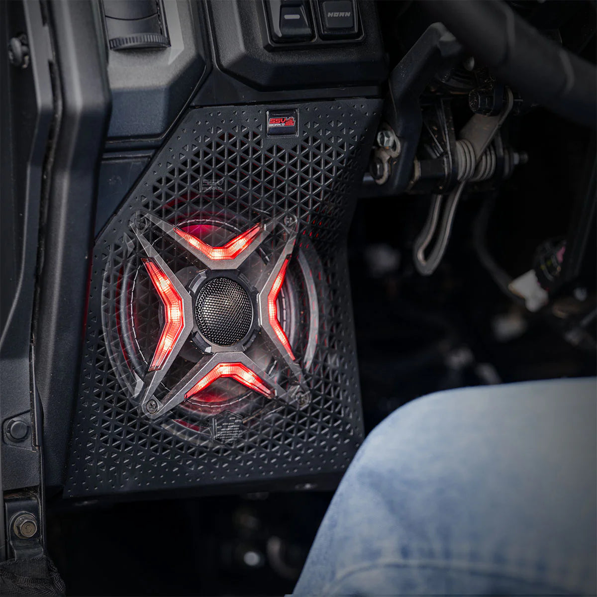 2024-2026 Polaris Xpedition 1800w 8-Speaker Phase-7 V-Spec Plug-&-Play Audio Kit For Ride Command