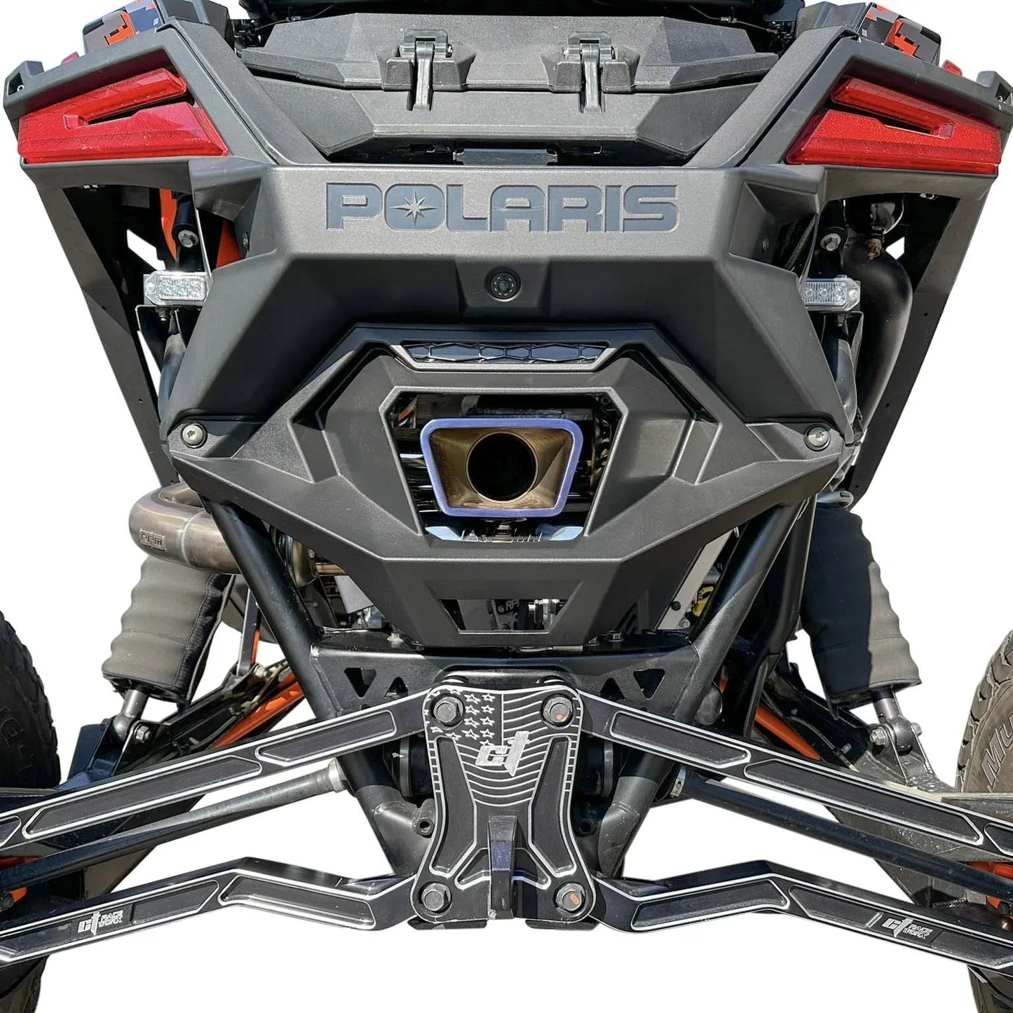 RPM Polaris RZR Pro R 3" DUAL Sport Muffler W/ 3" Tip
