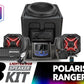 2018-2024 Polaris Ranger XP1000 V-Spec 3-Speaker Audio System w/JVC