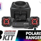 2018-2024 Polaris Ranger XP1000 V-Spec 3-Speaker Audio System for Ride Command