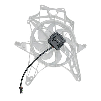 RPM Can-Am Maverick X3 MAX-CFM Brushless Radiator Fan Motor Upgrade Kit
