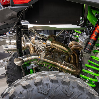 RPM Kawasaki H2 2.5" Dual Sport Full Exhaust + Optional E-Valve