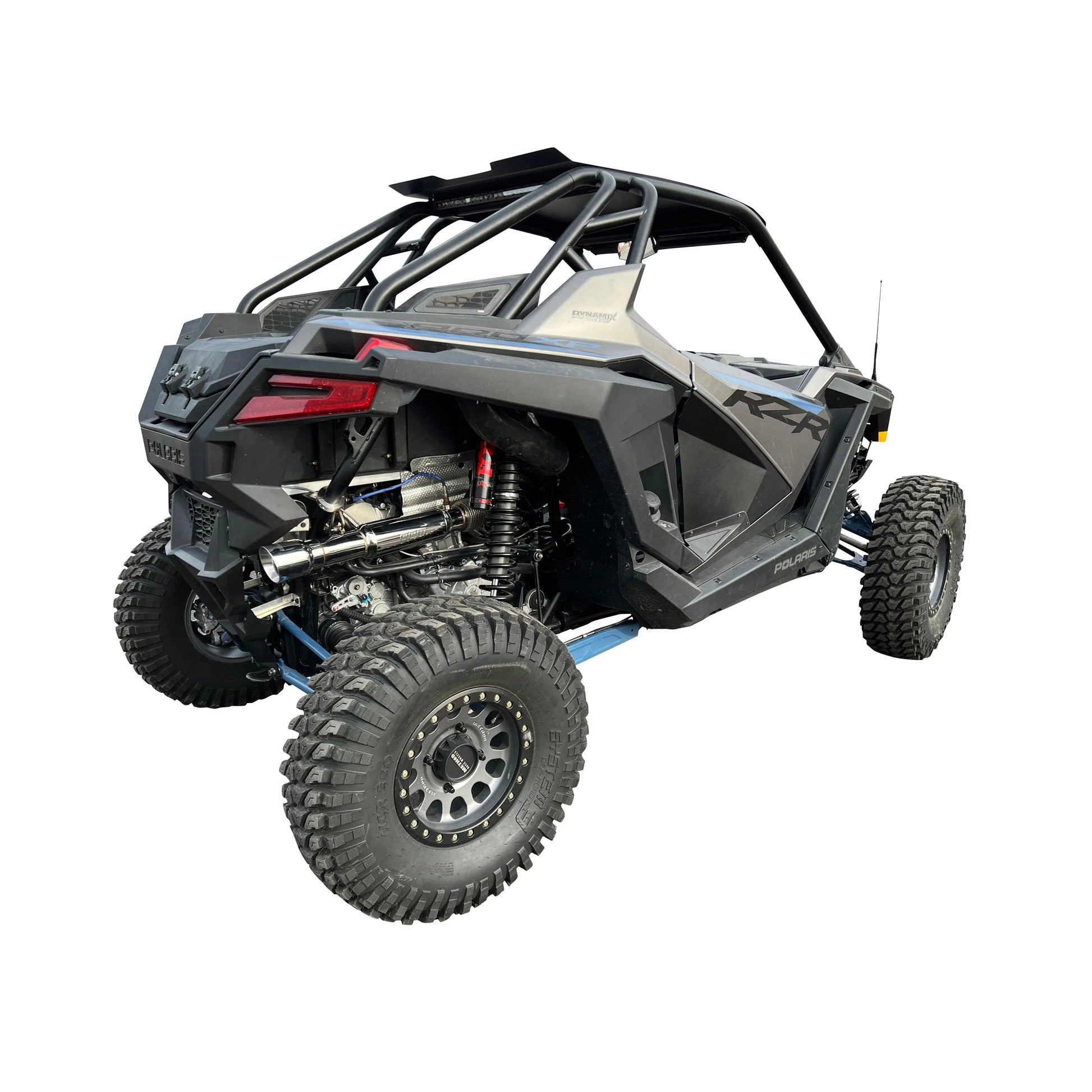 Turbo RZR Desert Series 3" Full Stainless Exhaust System - RPM SXS