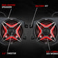 2014-2023 Polaris RZR V-Spec 3-Speaker Plug-&-Play Kit with JVC