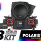2014-2023 Polaris RZR V-Spec 3-Speaker Plug-&-Play Kit with JVC