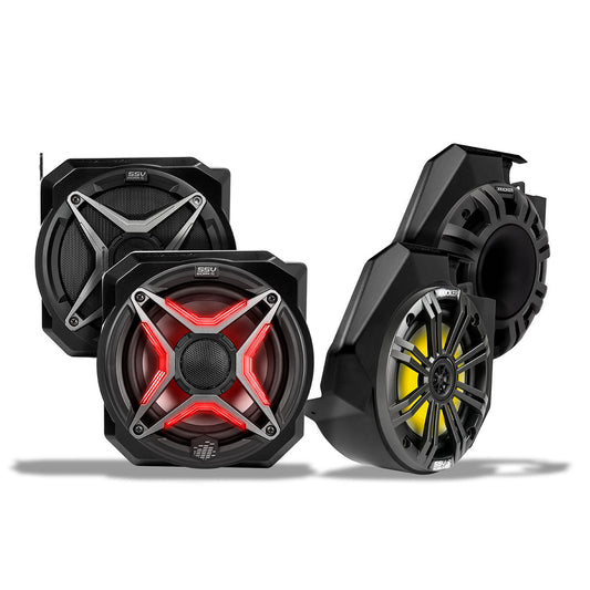 SSV Works Polaris RZR Pro 6.5" Front Dash Speaker Upgrade