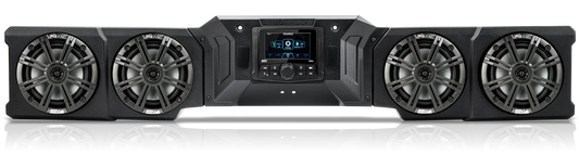 CanAm Defender | 2018-2026 HD10 & 2026 HD11 | 4-Speaker Overhead Sound Bar w/MRB4 Bluetooth and Kicker KM Speakers