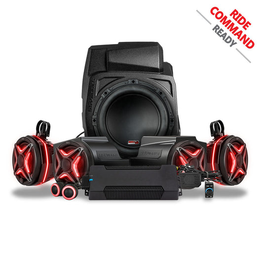 2020-2024 Polaris® RZR PRO Series Phase-5 V-Spec 5-Speaker 1400watt System for Ride Command