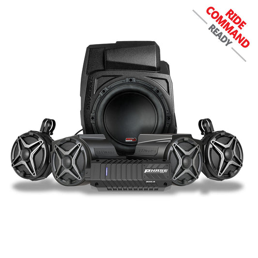 2020-2024 Polaris® RZR PRO Series Phase-4 A-Spec 5-Speaker 800watt System for Ride Command