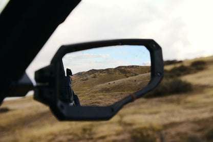 Carbon Fiber UTV Mirrors – Universal Clamp-On Set