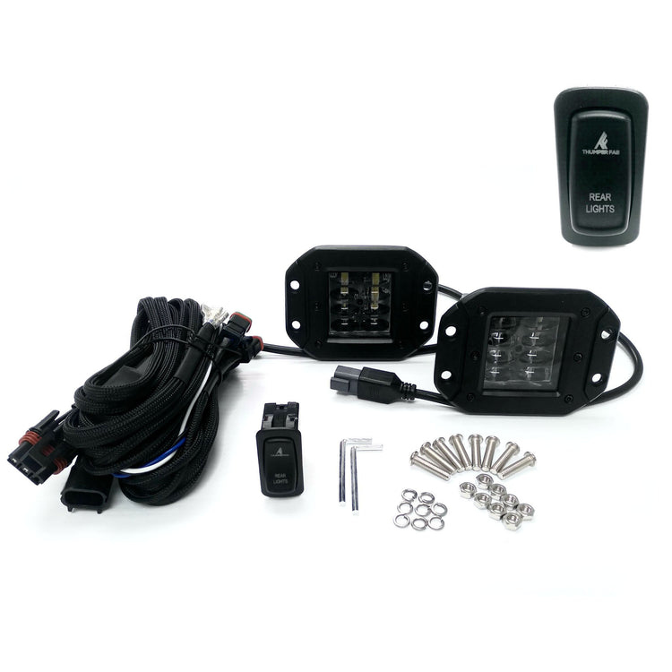 Thumper Bumper Rear Light Kit - Polaris Ranger Thumper Fab