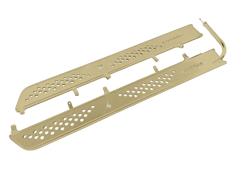 2018+ Polaris Ranger Crew Big Nerf Rail Set DS/PS Military Tan Thumper ...