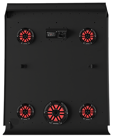 Level 4 Audio Roof - Defender MAX Black Thumper Fab
