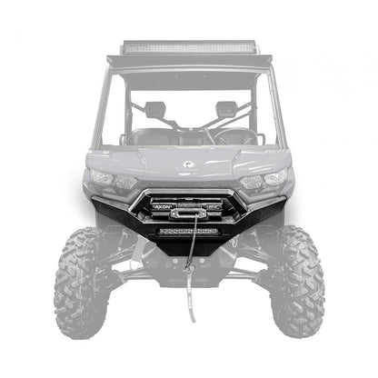 Defender Front Winch Bumper No Lights Raw Thumper Fab