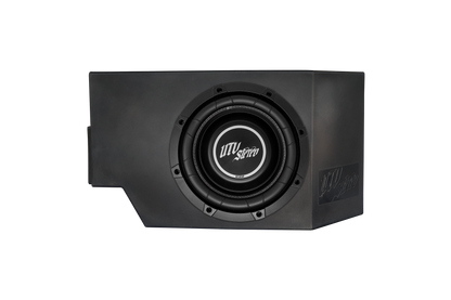 Can-Am® Defender HD11 Vented 10" Front Passenger Subwoofer Enclosure Unloaded | UTVS-DEF2-VENC-PASS-10-FRONT