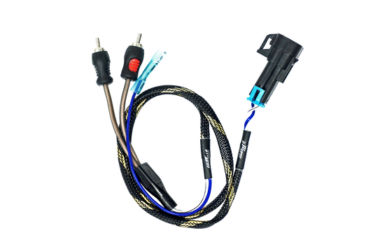 '20-'26 RZR® Pro Series Ride Command Subwoofer RCA Output Harness + Remote | UTVS-PRO-RC-SUB-OUT