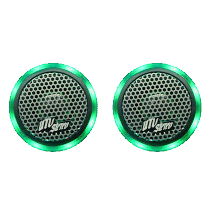 Pro Series 1" Tweeter w/ Built In RGB LED (Pair) | UTVS-PTW-KAWASAKI