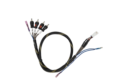 Can-Am® Defender HD11 BRP GO! Front & Rear RCA Output Harness + Remote | UTVS-DEF2-GO-RCA-OUT
