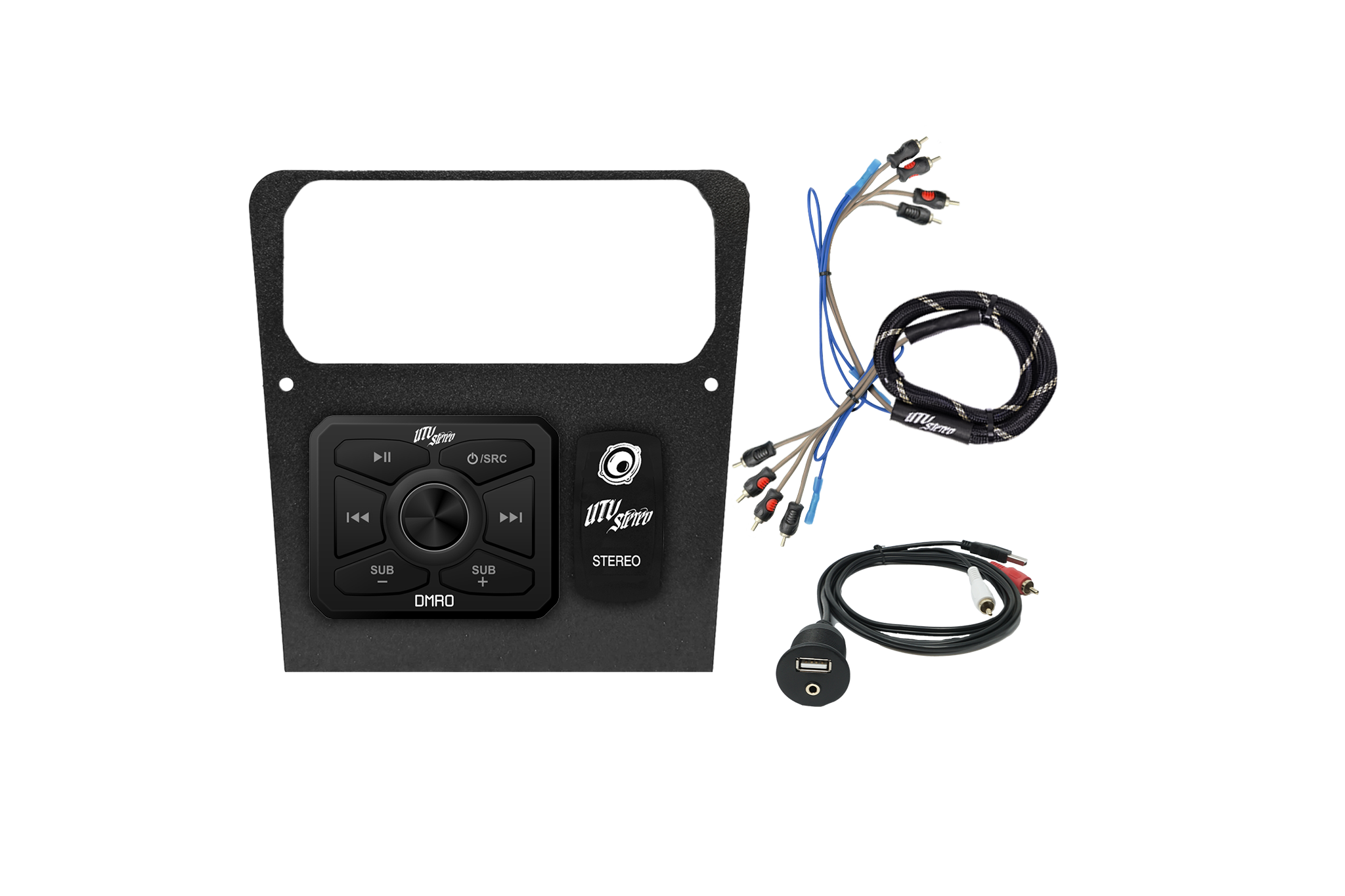 Maverick R Head Unit Mount Kit | UTV Stereo – AtomikUTV