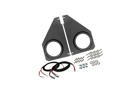 Polaris® Ranger 1500 Front Overhead Speaker Adapters (Pair) V2 | UTVS-RNG-OSA-FRONT