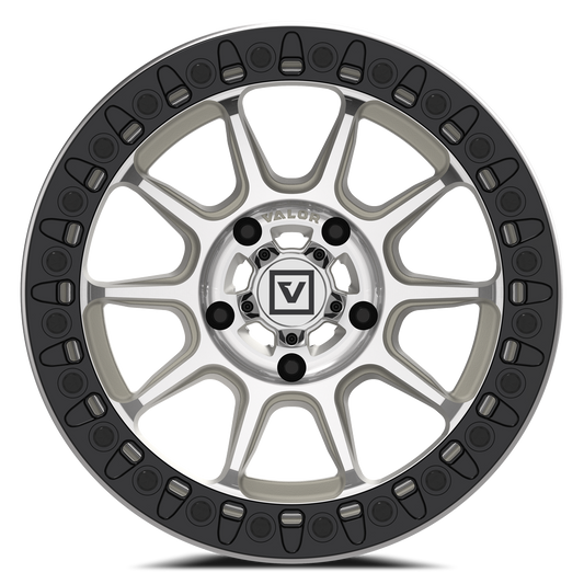 V18 Beadlock UTV Wheel Raw Machined - Valor Offroad