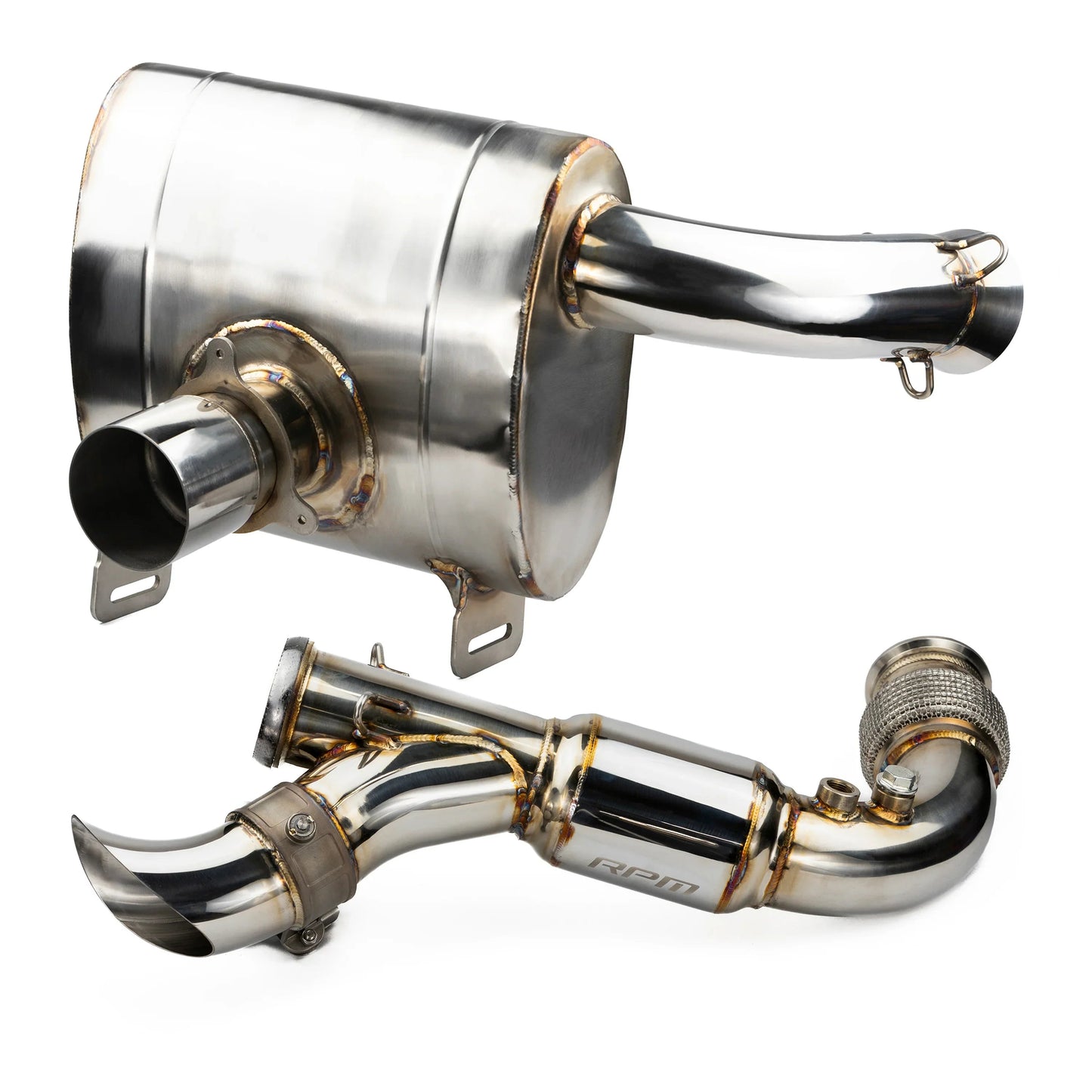 RPM Can-Am Maverick X3 FULL 3" Chambered Q-Series Turbo Back Exhaust System
