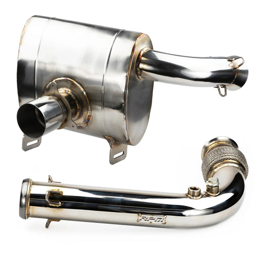RPM Can-Am Maverick X3 FULL 3" Chambered Q-Series Turbo Back Exhaust System
