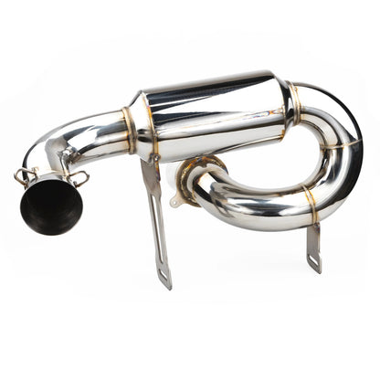 RPM X3 FULL 3" Exhaust Monster Core Muffler & Mid Pipe Can Am Maverick X3 Turbo, R, & RR 2017-2025
