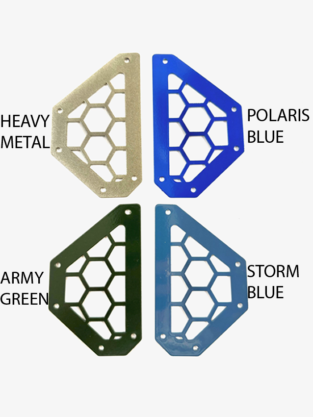 Polaris Xpedition Front Bumper by AJK Offroad Hex Color Options