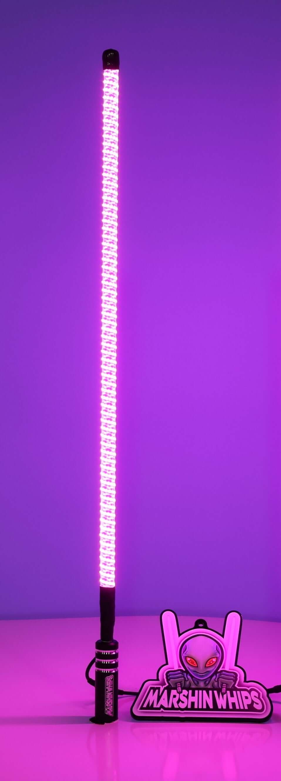 V2 Black Out LED Whip: The Ultimate Stealth Single