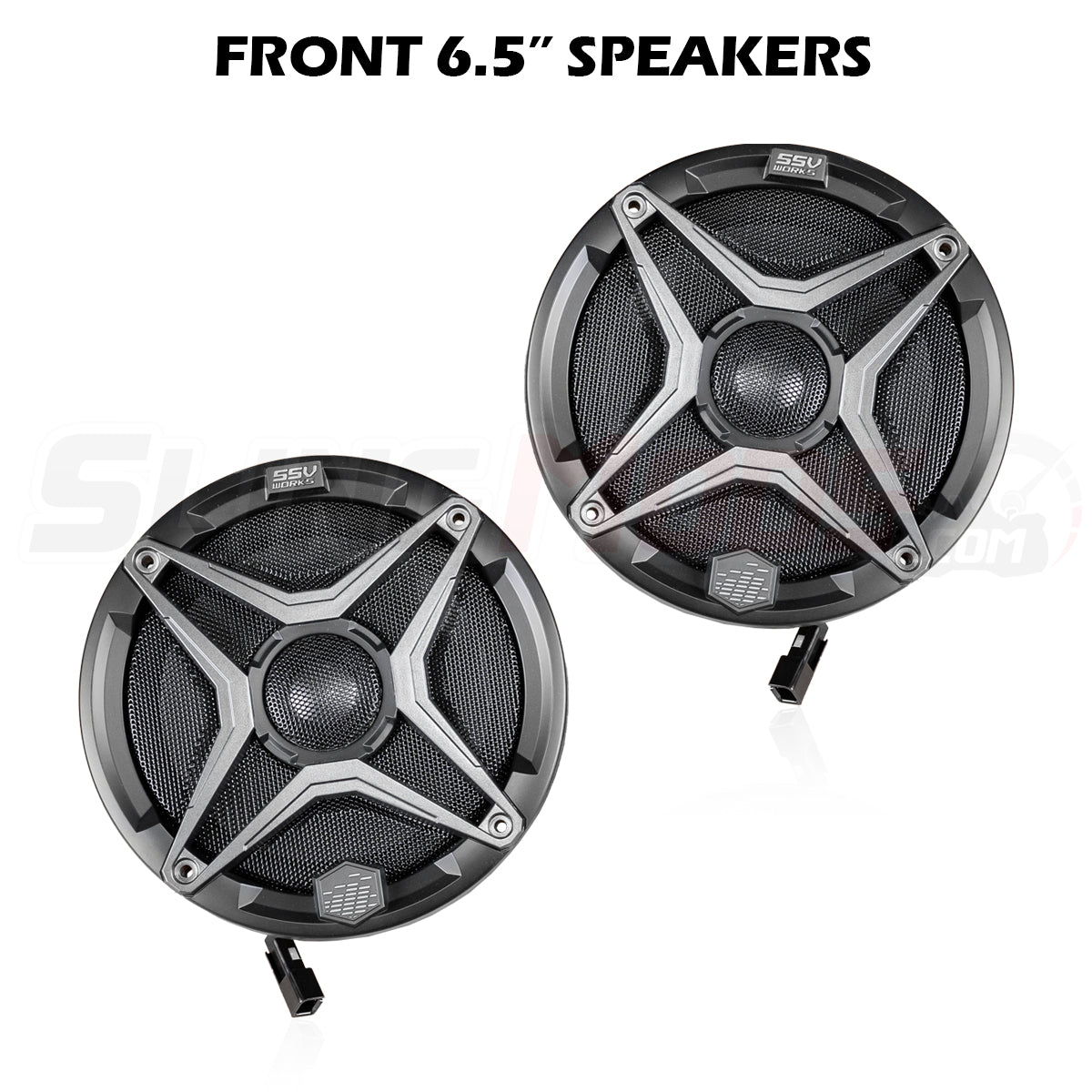 2020-2025 Can-Am Spyder RT Limited 800watt 6-Speaker Plug-&-Play Audio Kit