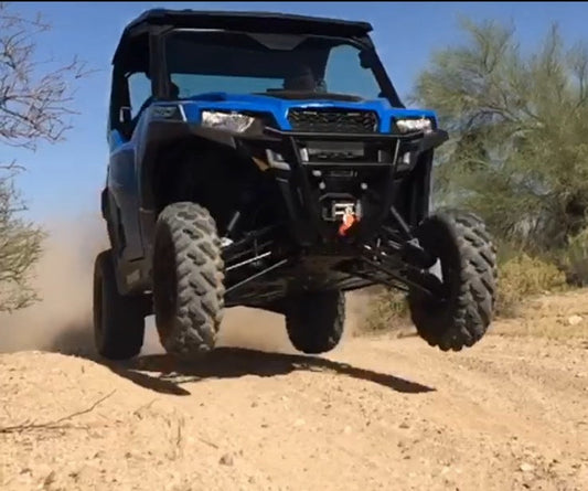 You can run the RC2's hard with out any bottoming out
