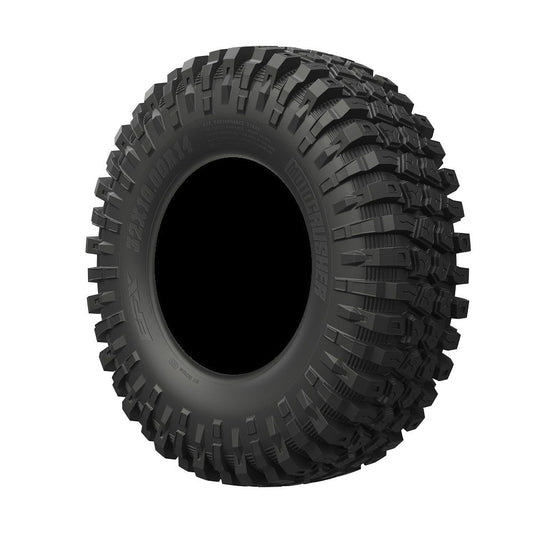 Fuel Cycle 15" Wheels Gunmetal with 32" MotoCrusher Tires MOUNTED SET