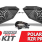 2020-2024 Polaris RZR Pro Rear-Door 6.5in Add-On Speaker-Pods