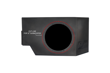 Can-Am® Defender HD10 Vented 10" Driver Subwoofer Enclosure Unloaded | UTVS-DEF-VENC-DRIVER