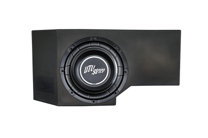 Can-Am® Defender HD11 Vented 10" Rear Passenger Subwoofer Enclosure Unloaded | UTVS-DEF2-VENC-PASS-10-REAR