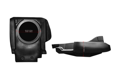 Can-Am® Maverick R 10" Front Driver Subwoofer Enclosure (2-SEAT MODELS) – Unloaded | UTVS-R-ENC-DRIVER-2