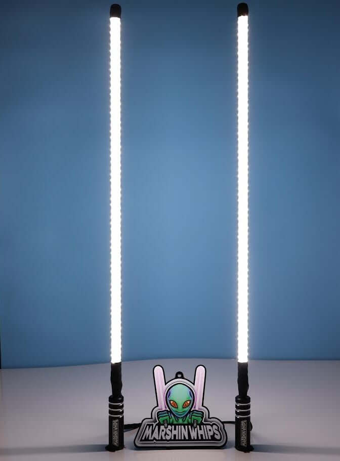 V2 Black Out LED Whip Set: The Ultimate Stealth