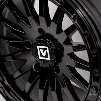 V06 Satin Black UTV Beadlock - Valor Offroad