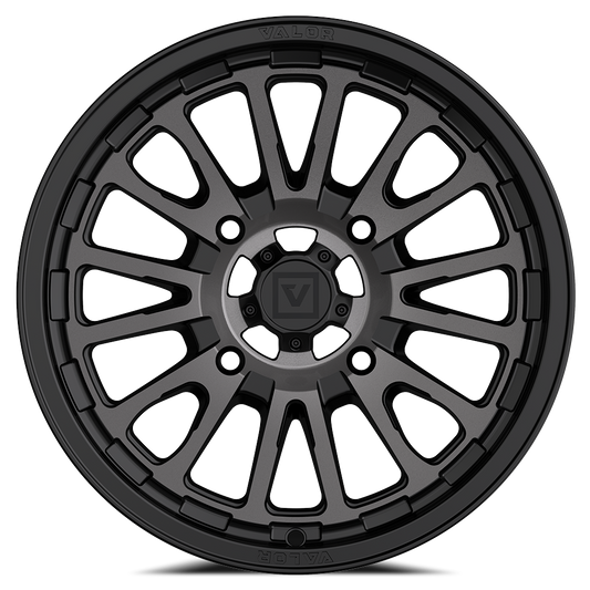 V14 Dark Tint UTV Wheel - Valor Offroad